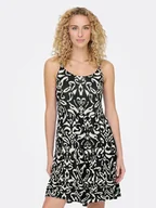 Sukienki - ONLY Sukienka letnia Maj 15218451 Czarny Regular Fit - miniaturka - grafika 1