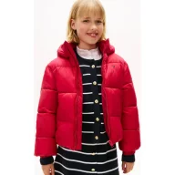 Kurtki i płaszcze dla dziewczynek - Tommy Hilfiger Kurtka | Relaxed fit - miniaturka - grafika 1