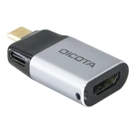 Adaptery i przejściówki - Dicota USB-C to HDMI Mini Adapter with PD 4k/100W - miniaturka - grafika 1