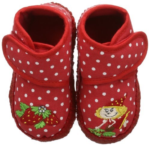 Nanga Ella płaskie kapcie dziewczęce, czerwony - Czerwony czerwony 20-25 EU