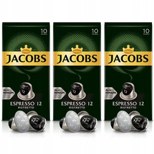 Kapsułki do Nespresso Jacobs Espresso 12 Ristretto 30 szt. - Kawa w kapsułkach i saszetkach - miniaturka - grafika 1
