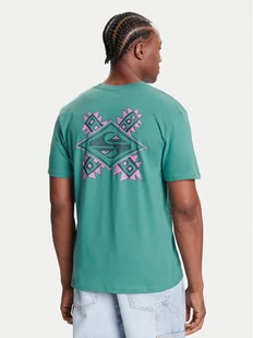 Quiksilver T-Shirt Ev Swell Ovation Ss EQYZT08187 Zielony Comfort Fit - Koszulki męskie - miniaturka - grafika 1