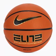 Koszykówka - Piłka do koszykówki Nike Elite Championship 8P 2.0 Deflated amber/black/metallic gold rozmiar 6 - miniaturka - grafika 1
