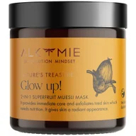 Maseczki do twarzy - Alkemie No4 Glow Up Superfruit Muesli Mask 60 ml 2w1 maska peelingująca Alkemie - miniaturka - grafika 1