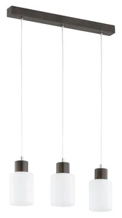 Czarna lampa wisząca z białymi kloszami AL 62321 z serii EVIC - Lampy sufitowe - miniaturka - grafika 1