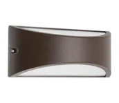 Lampy ogrodowe - Redo 90192 - LED Kinkiet zewnętrzny SCUDO LED/10W/230V 3000K IP54 brązowy - miniaturka - grafika 1