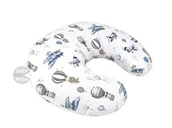 Poduszki do karmienia - Poduszka do karmienia 155 cm BAWEŁNA 100% SAMOLOTY BŁĘKIT - miniaturka - grafika 1