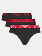 Majtki męskie - Emporio Armani Underwear Komplet 3 par slipów 111734 4F715 38121 Czarny - miniaturka - grafika 1