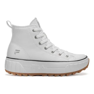 Fila BLOCKSTER FFW0503-10004 Biały - Trampki damskie - miniaturka - grafika 1