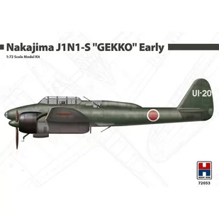 Nakajima J1N1-S "GEKKO" Early 1:72 Hobby 2000 72053 - Modele do sklejania - miniaturka - grafika 1