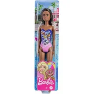 Lalki dla dziewczynek - Lalka Barbie Plażowa DWJ99 Fioletowy - miniaturka - grafika 1