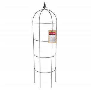 OBELISK METALOWY OGRODOWY NA KWIATY RÓŻE 150 cm - Pozostałe ozdoby ogrodowe - miniaturka - grafika 1