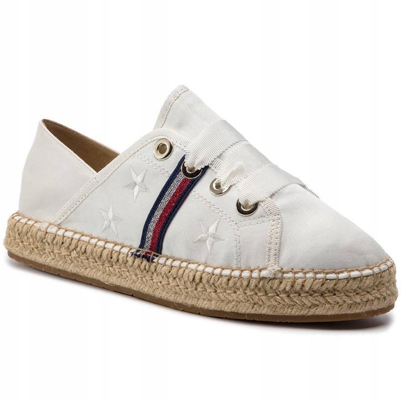 Espadryle Damskie TOMMY HILFIGER Flat FW0FW03801