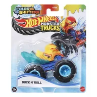 Samochody i pojazdy dla dzieci - Hot Wheels: Monster Truck - Kaczor N Roll - miniaturka - grafika 1
