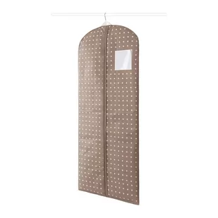 Beżowy pokrowiec na ubrania Compactor Dots, 137 cm - Pokrowce na ubrania - miniaturka - grafika 1