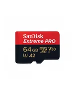 Karty pamięci - sandisk Karta Extreme Pro microSDXC 64GB 200/90 MB/s A2 V30 SDSQXCU-064G-GN6MA - miniaturka - grafika 1
