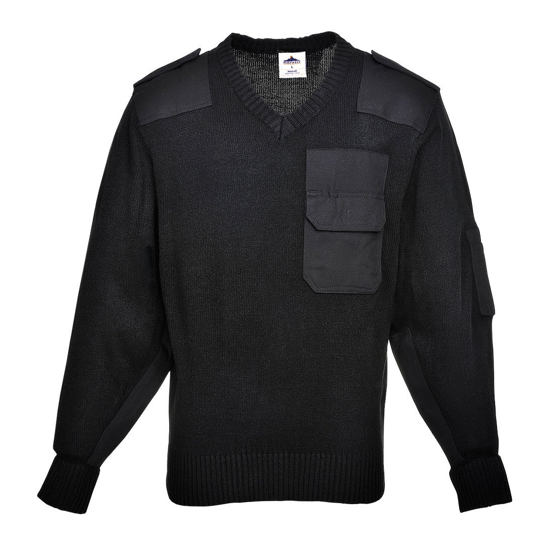 Sweter NATO PORTWEST [B310] Czarny XL