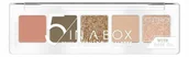 Cienie do powiek - Catrice 5 In A Box Mini Eyeshadow Palette 020 070 Elegant Khaki Look 4.0 g - miniaturka - grafika 1