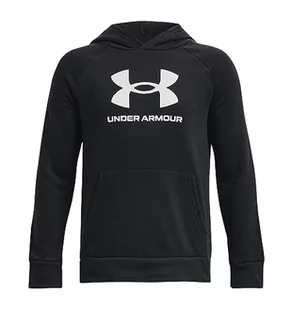 Under Armour Chłopięca bluza z kapturem Rival Fleece Big Logo - Bluzy dla chłopców - miniaturka - grafika 1