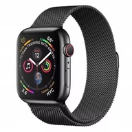 Akcesoria do smartwatchy - Pasek bransoleta do apple watch 42/44 czarny - miniaturka - grafika 1
