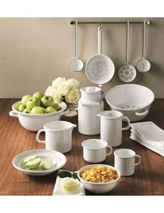 RIESS - Kanka do mleka ceramiczna szeroka 2l Classic WEISS - Garnki - miniaturka - grafika 2