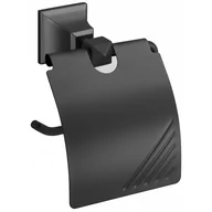 Stojaki i wieszaki na papier toaletowy - Mexen Dalia uchwyt na papier toaletowy, czarny - miniaturka - grafika 1