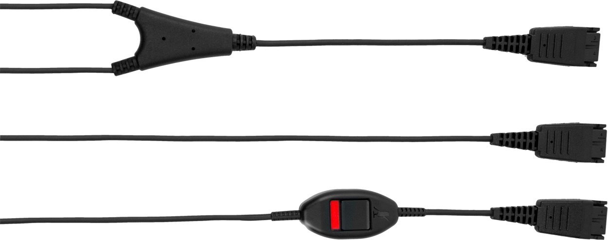Jabra Supervisor QD cord w/supervisor mute swi