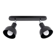 Lampy sufitowe - Plafon ELBA 2 czarny SOLLUX LIGHTING - miniaturka - grafika 1