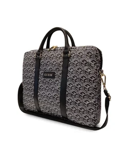 Torba na laptopa GUESS GCube Stripe do 16 cali Czarny GUCB15HGCFSEK - Torby na laptopy - miniaturka - grafika 3