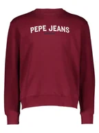 Bluzy męskie - Pepe Jeans Bluza w kolorze bordowym - miniaturka - grafika 1