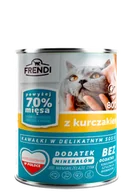 Mokra karma dla kotów - Frendi kawałki w delikatnym sosie z kurczakiem 800g - miniaturka - grafika 1