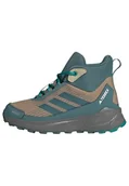 Buty dla chłopców - adidas Uniseks - dzieci Terrex Trailmaker 2 Mid RAIN.RDY Hiking Shoes Kids, Cardboard/Preloved Teal/Pure Teal, 38 EU - miniaturka - grafika 1