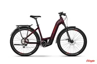 Rowery elektryczne - Haibike Trekking 11 High 27,5 cala Męski Bordowy 2023 - miniaturka - grafika 1