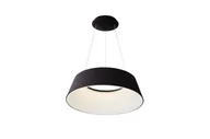 Lampy sufitowe - Lampa wisząca klosz Emma AZ5094 LED 60W zwis czarna - miniaturka - grafika 1