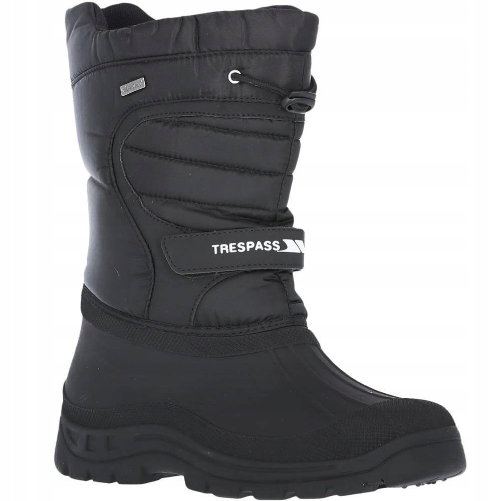 TRESPASS DODO CZARNE ŚNIEGOWCE DZIECIĘCE NA ZIMĘ 33 JJA