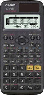 Kalkulator Casio Casio FX-87DE X, Pocket, Scientific, Battery/Solar, Black - Kalkulatory - miniaturka - grafika 1