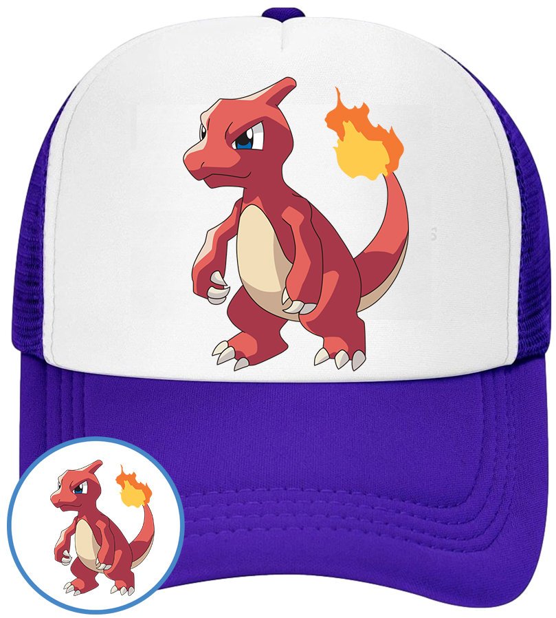 CZAPKA Z DASZKIEM POKEMON PIKACHU DLA DZIECI SIATKA