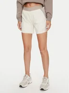 Spodnie sportowe damskie - Reebok Szorty sportowe Running 2 in 1 Short 100076065 Beżowy Slim Fit - miniaturka - grafika 1