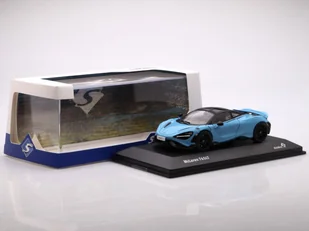 McLaren 765 LT - 2020, blue Solido 1:43 - Samochody i pojazdy dla dzieci - miniaturka - grafika 1