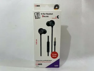 2GO Douszny zestaw suchawkowy stereo Deluxe - czarny/antracyt - Słuchawki bluetooth - miniaturka - grafika 2