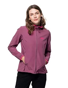 Jack Wolfskin Turbulence damska kurtka softshellowa - Kurtki damskie - miniaturka - grafika 1
