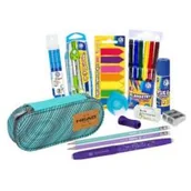 Przybory szkolne - Astra Zestaw szkolny dziewczęcy. Saszetka HEAD HD-73 + wyposażenie 601120020 - miniaturka - grafika 1