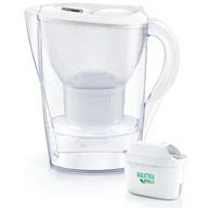 Dzbanki filtrujące - Brita, Dzbanek Filtrujący Marella+1 Maxtra Pro, Biały, 2,4 L - miniaturka - grafika 1