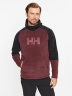 Bluzy męskie - Helly Hansen Polar Daybreaker 51893 Bordowy Regular Fit - miniaturka - grafika 1