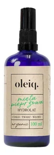 Oleiq Oleiq Hydrolat mięta pieprzowa 100ml - Toniki i hydrolaty do twarzy - miniaturka - grafika 2