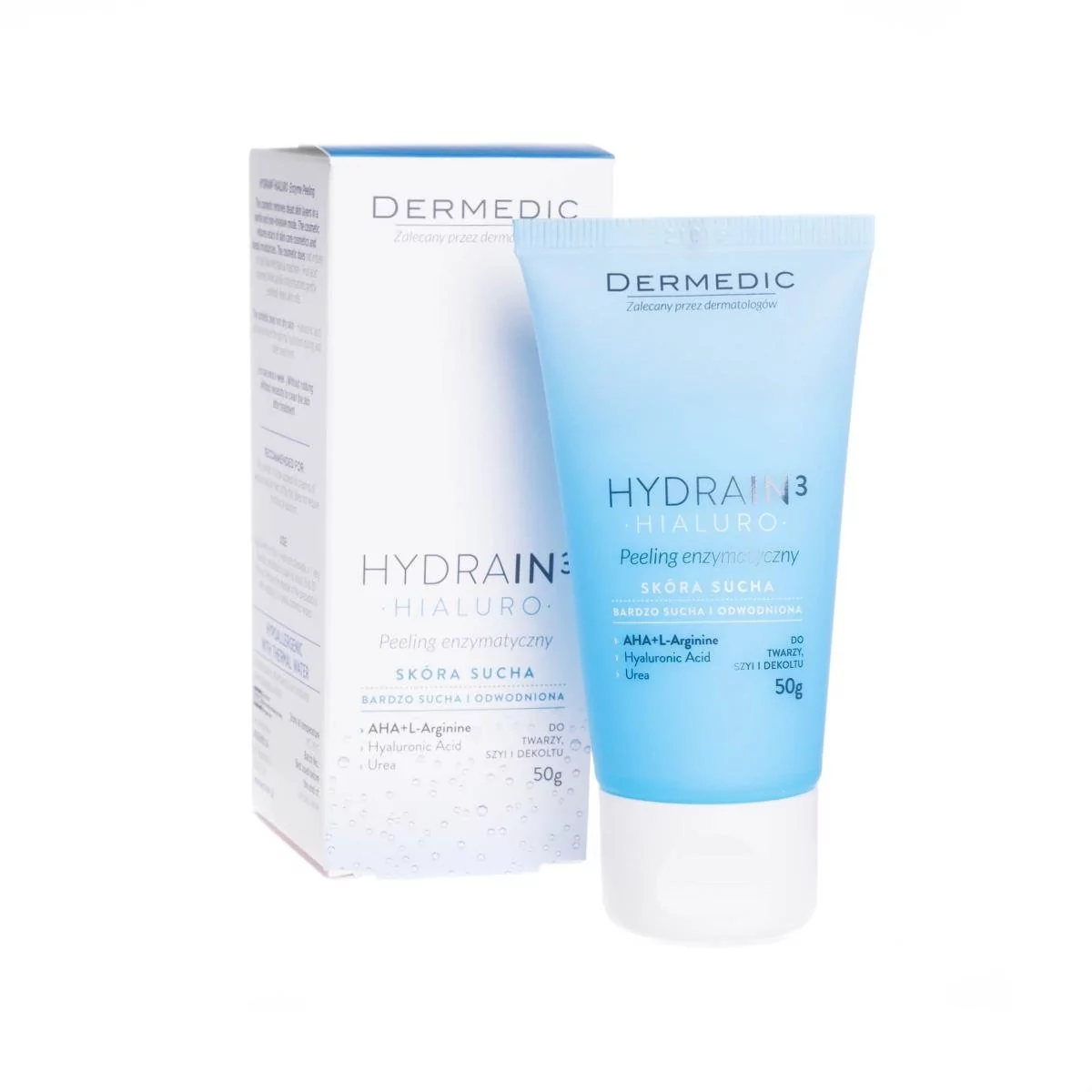 Dermedic HYDRAIN 3 - HIALURO - Peeling enzymatyczny 50ml