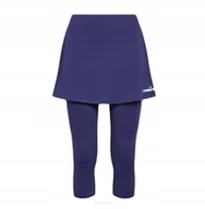 Sukienki i spódnice sportowe - Spódniczka tenisowa z legginsami Diadora Power Skirt granatowa XS - miniaturka - grafika 1