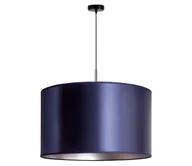 Lampy sufitowe - Duolla - Żyrandol na lince CANNES 1xE27/15W/230V śr. 50 cm niebieski/srebrny - miniaturka - grafika 1