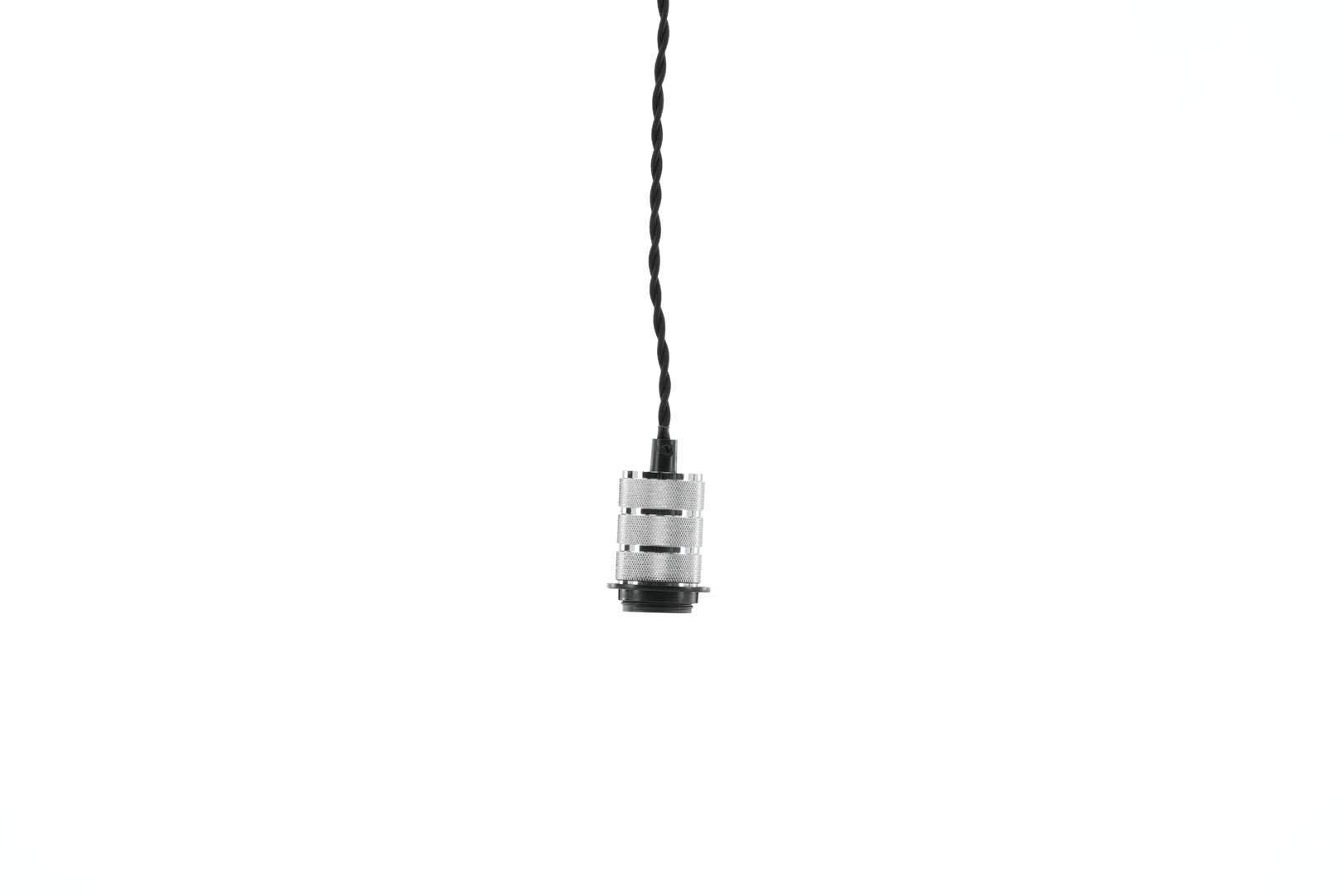 Line oświetlenie lampa wisząca 12x12x120cm stal srebrnykolorowy.