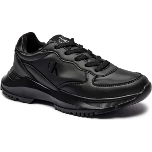 CALVIN KLEIN JEANS Sneakersy - Buty dla dziewczynek - miniaturka - grafika 1